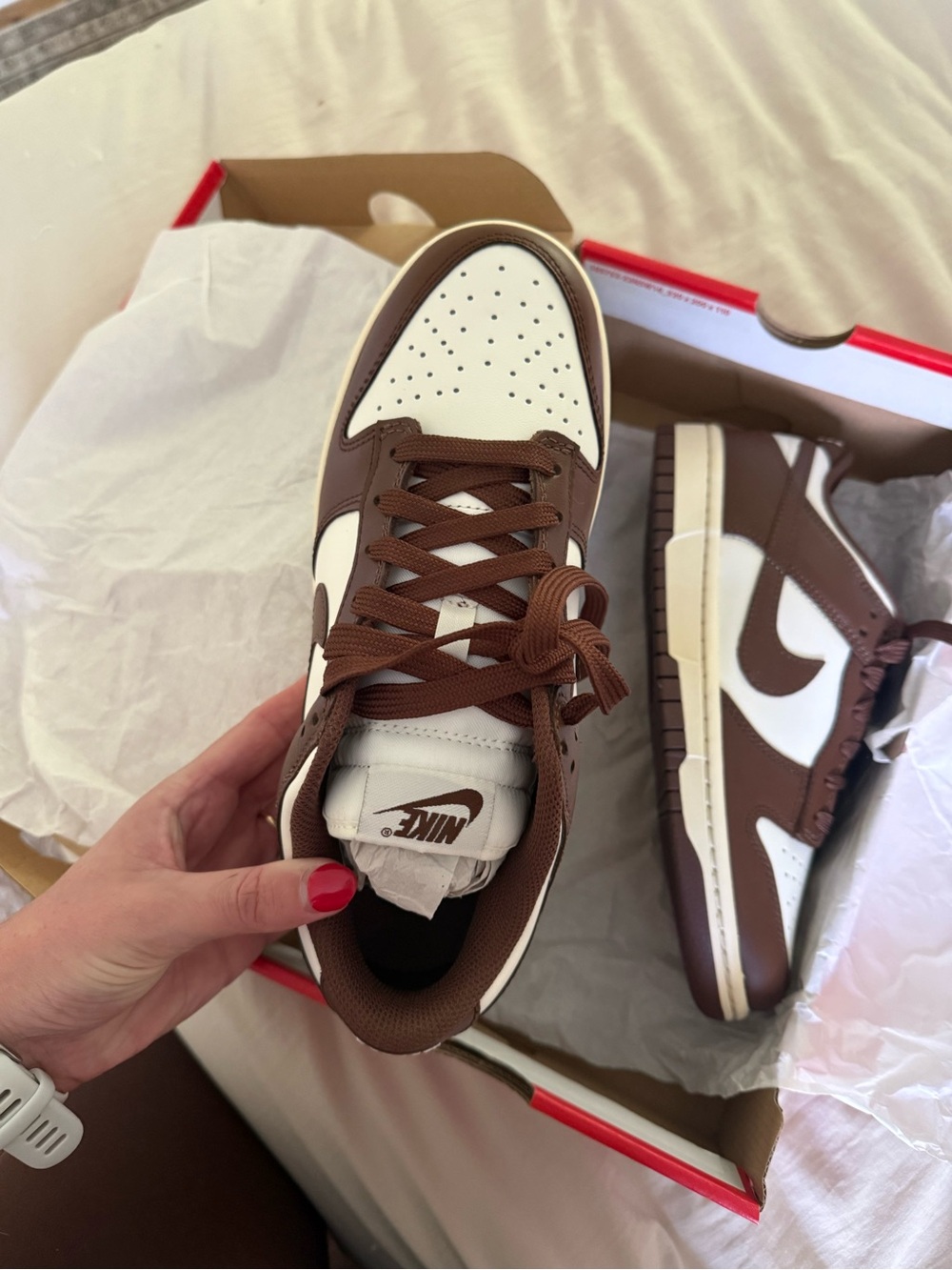 NEW Women’s Nike Dunks - Cocoa - Picture 4 of 4